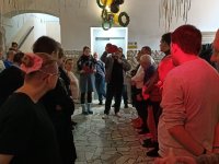 Zabawa Andrzejkowa w DPS w Podzamku 2023