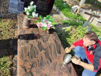 Porządkowanie grobów 2022