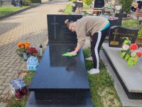 Porządkowanie grobów 2022