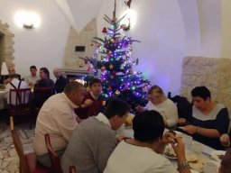 Kolacja wigilijna z mieszkańcami 24 grudnia 2017r.