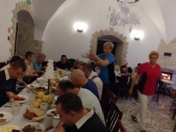 Kolacja wigilijna z mieszkańcami 24 grudnia 2017r.