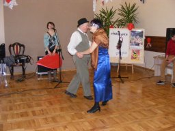 Zabawa walentynkowa w Domu Pomocy w Podzamku - 5 II 2016r.